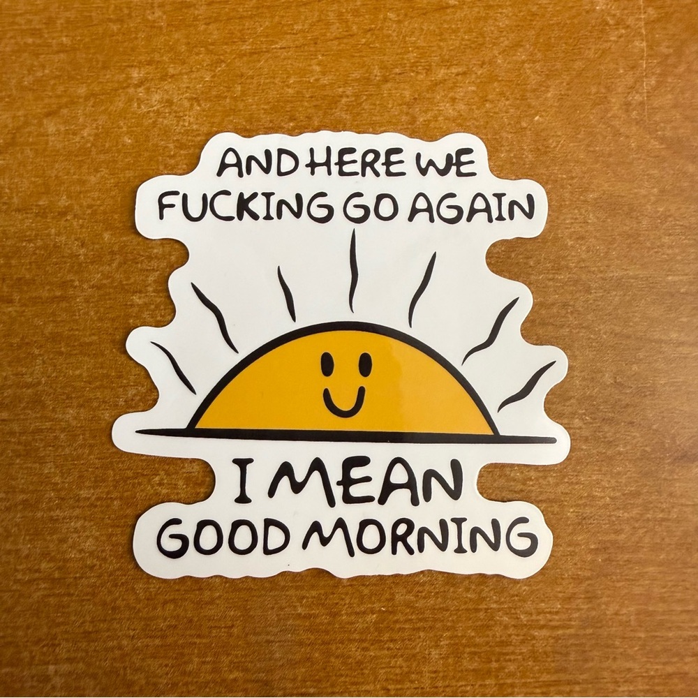 Sunshine‎ Morning Sticker